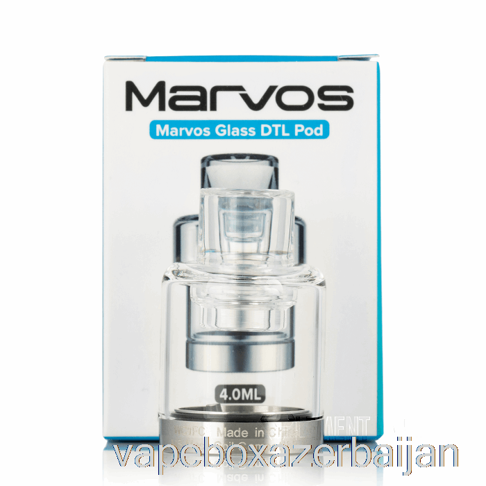 Vape Baku Freemax MARVOS T Replacement Pods 4mL Glass Pods